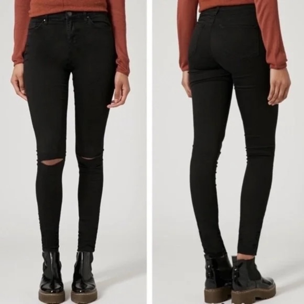 Topshop | Moto Leigh Super Soft Ankle Grazer- Size 28